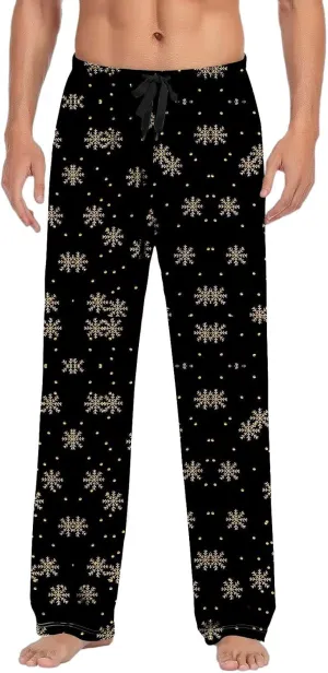 Christmas Pj Pants Pants with Drawstring and Pockets Mens Lounge Pants Pajama Pants for Men Pajama Pants for Mens