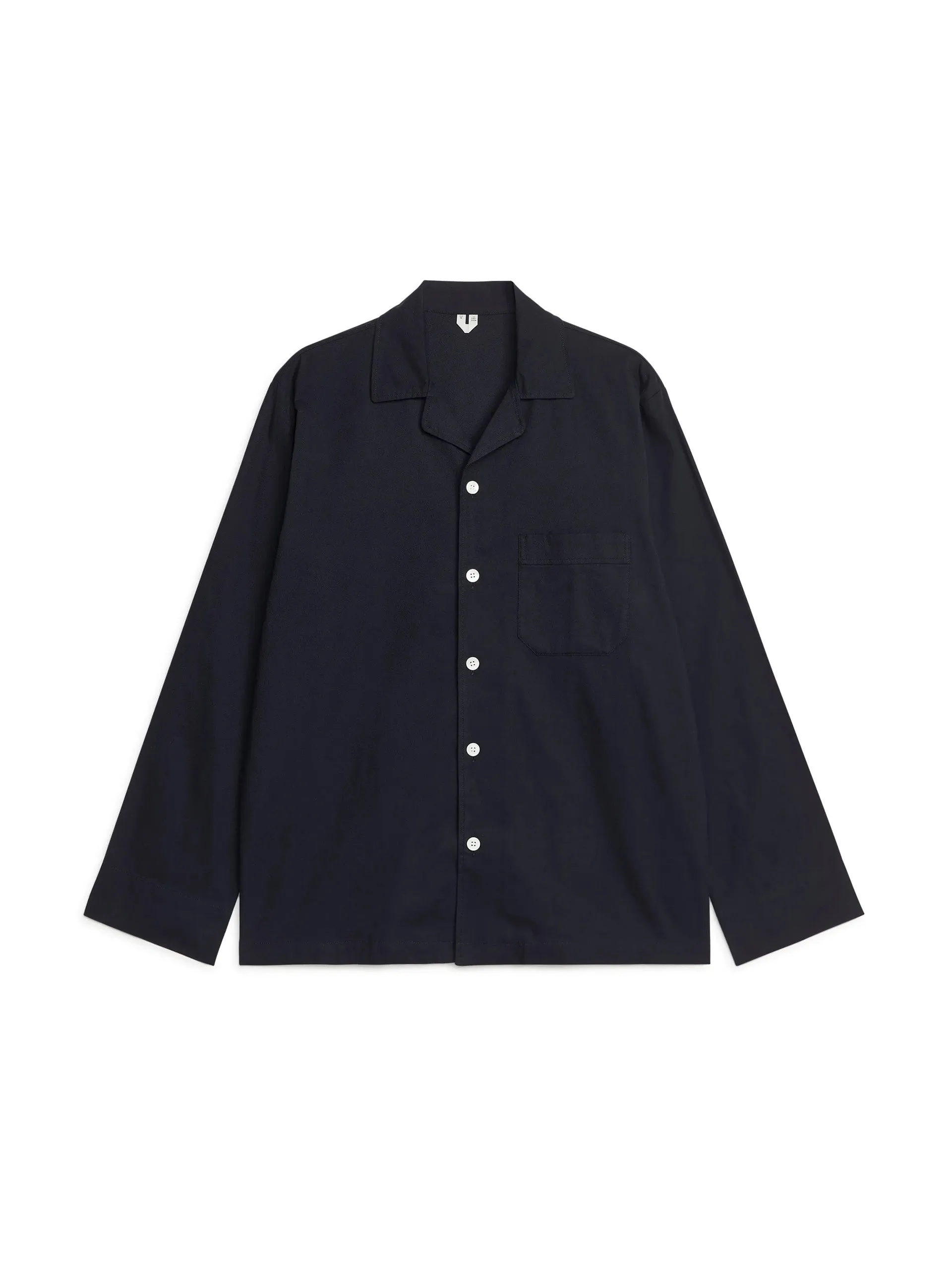 Flannel pyjama shirt