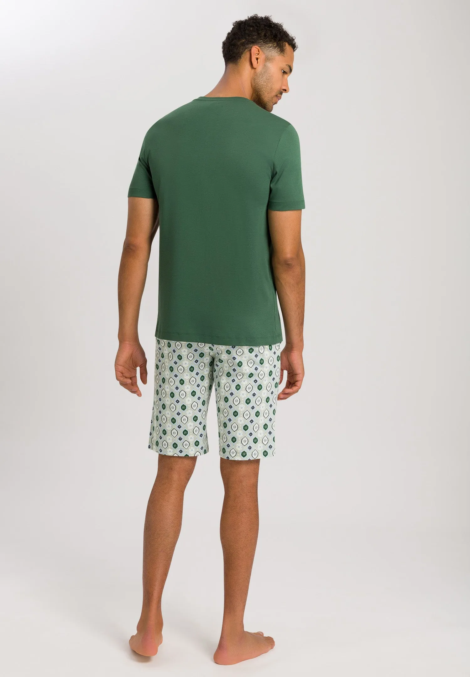 Night And Day Cotton Pajama Set | Floral Minimal 75110-1234