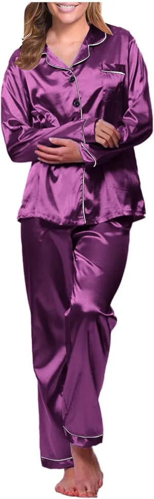 Pajama Pants Women Soft Satin Pajama Set for Women Soft Pjs for Women Set Silk Pajamas for Women Little Pajamas Women Plus Size Pajamas for Women Set Cozy Pjs for Women Set