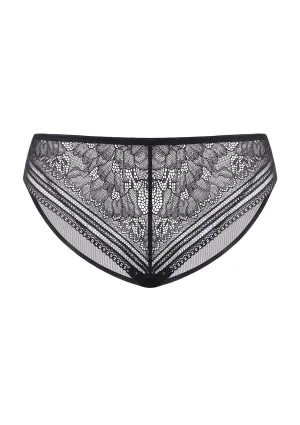 Peony Mid-rise Lace Bikini Underwear