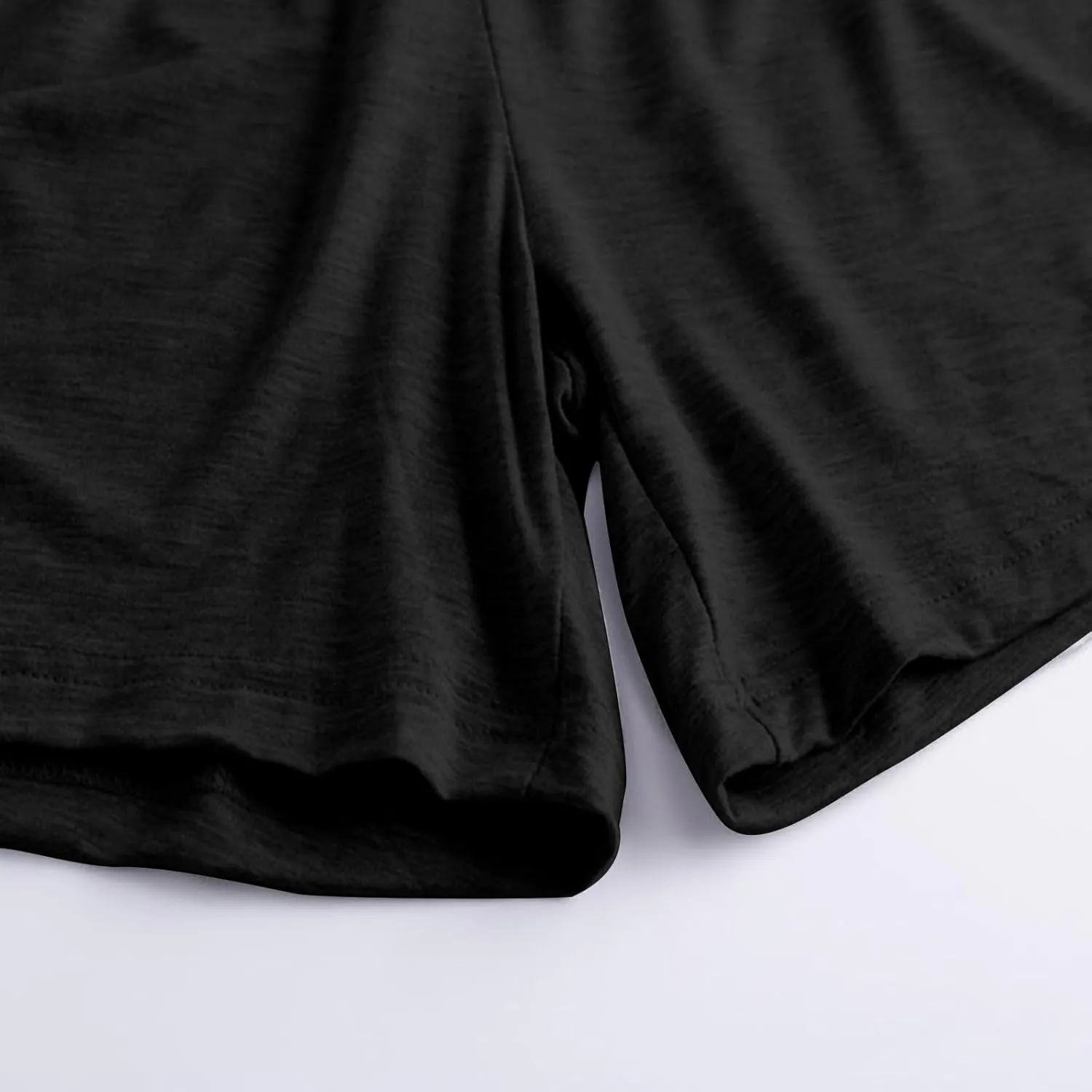 Women's Soft Modal Pajama Shorts Summer Thin Casual Elastic Waist Pj Bottoms Boxer Sleepwear Lounge Shorts